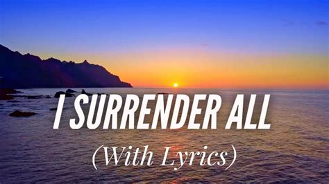 I Surrender All Catholic Hymn With Lyrics Female Version By Hot Sex