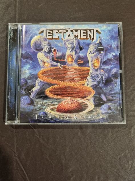 Cd Testament Titans Of Creation Hobbies Toys Music Media Cds