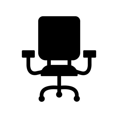 Office Chair Vector Icon 16708228 Vector Art at Vecteezy