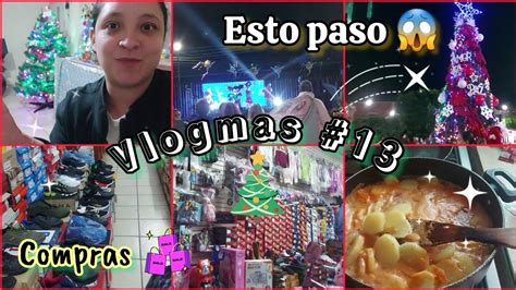 Vlogmas Compras Navide As Vimos A Santa Claus Youtube