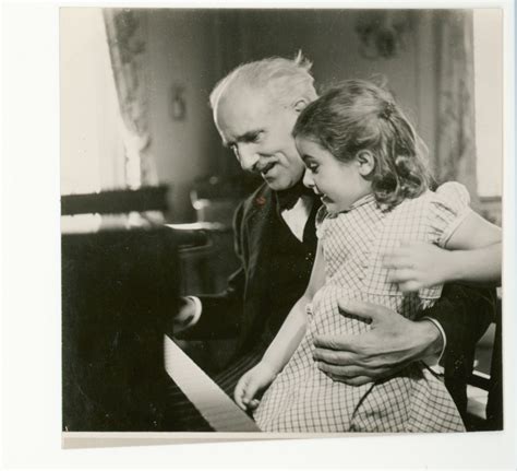 Arturo Toscanini And His Granddaugther Sonia Horowitz Smithsonian Institution