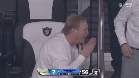 Mark Davis was in disbelief over how badly Raiders crushed Chargers