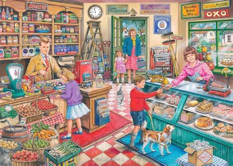 Jigsaw Puzzle Ray Cresswell General Store 108 Pieces Jigidi