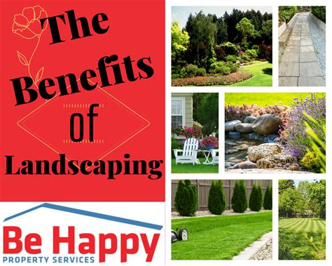The Benefits of Landscaping - Be Happy Property Services