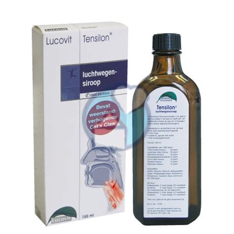 Tensilon Lucovit 150 Ml Kopen Gezondheid Aan Huis