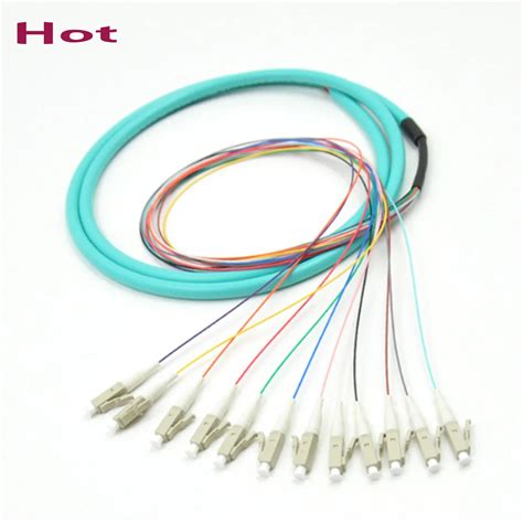 Lc Om Core Fanout Fiber Optic Pigtail Multimode Colored M