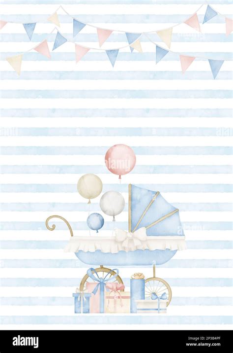 Plantilla Para Tarjetas De Felicitaci N O Invitaciones De Baby Shower