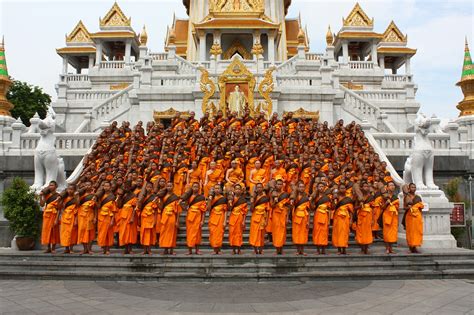 Buddhists Monks Buddhism Buddhist Temple Temple People Free Image