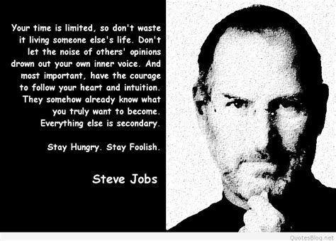 Steve Jobs Quotes Your Time Is Limited