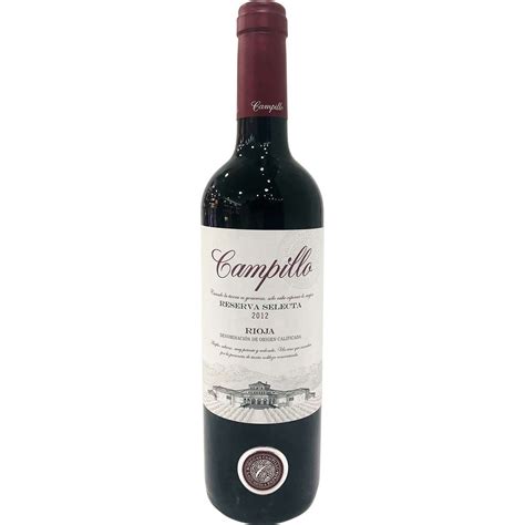 Comprar Vino Tinto Campillo Reserva Selecta Licorea