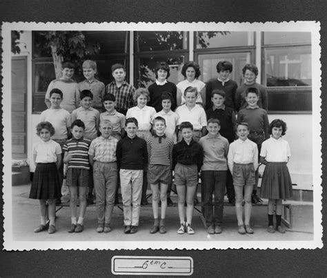 Photo De Classe 6è C Année 1962 63 De 1962 Ceg Pasteur Copains Davant