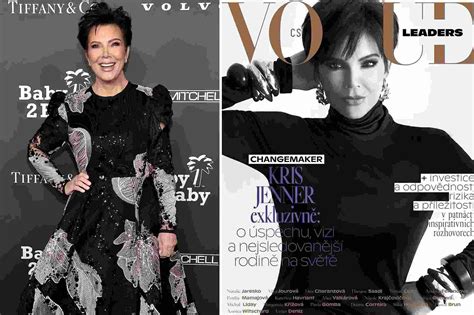 Kris Jenner Lands First Vogue Magazine Cover At Age 67 Pulptastic