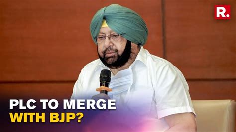 Captain Amarinder Singh To Merge Punjab Lok Congress With Bjp