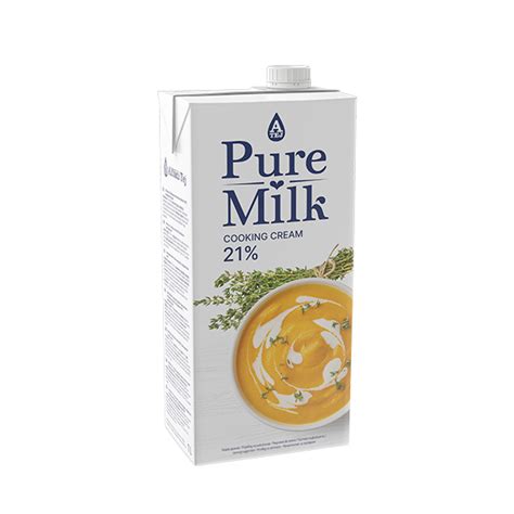 Pure Milk Cooking Cream 21 1000 Ml Atej