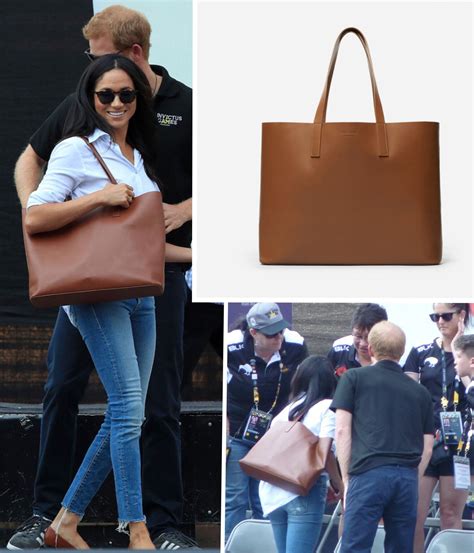 Meghan Markle Brown Tote Offers Shop Full Mark Ar