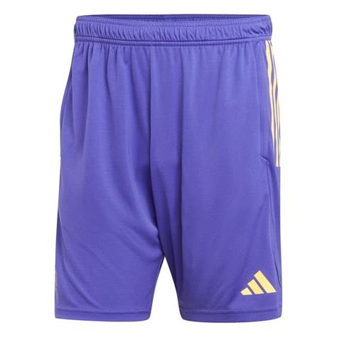 Real Madrid Short D Entra Nement Tiro Violet Unisportstore Fr