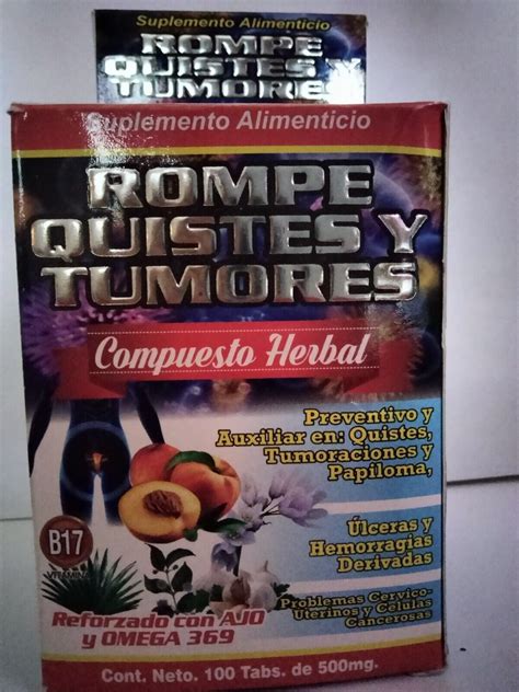 Rompe Quistes Mg Tumores Compuesto Herbal Para Quistes Papiloma