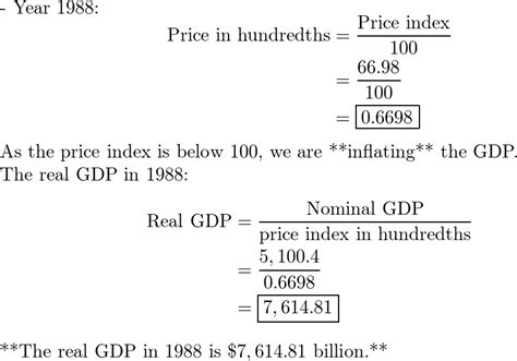 Nominal Gdp Formula