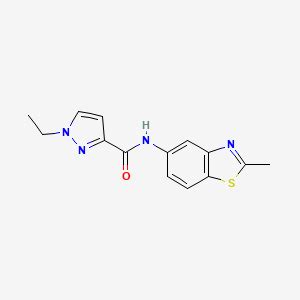 Ethyl N Methylbenzo D Thiazol Yl H Pyrazole Carboxamide