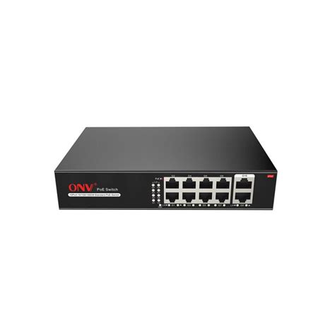 Switch Poe 8 Cổng 1000m 2 Port Uplink Onv H3108ps