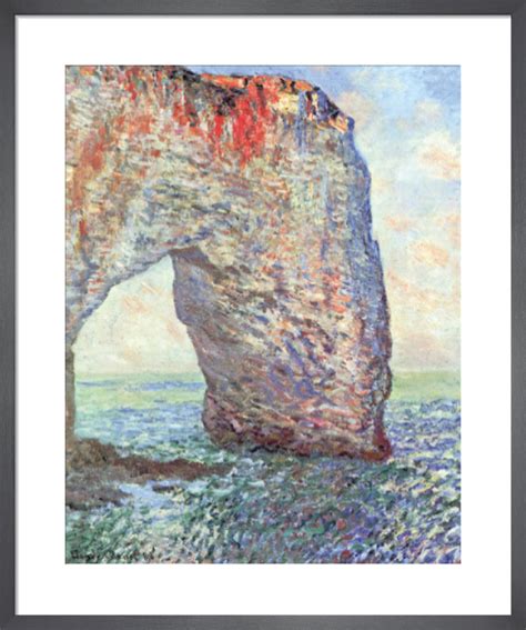 The Manneporte Near Etrat 1886 Art Print By Claude Monet King McGaw