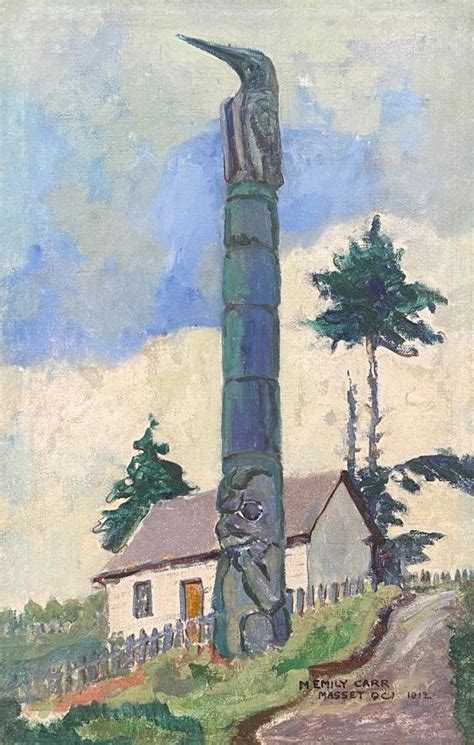 Emily Carr Masset Q C I 1912 Artworks Alan Klinkhoff Gallery