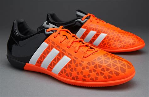 Adidas ACE 15 3 IN Mens Soccer Shoes Indoor Solar Orange White