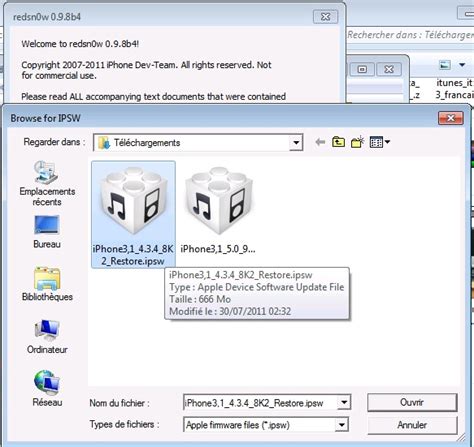Tutoriel Jailbreak IOS 4 3 5 Tethered Avec Redsnow 0 9 8b4 Disponible