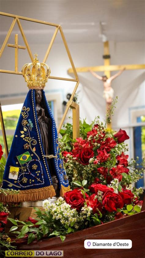 Festa Da Padroeira Re Ne Milhares De Fi Is Em Diamante Do Oeste E Marca