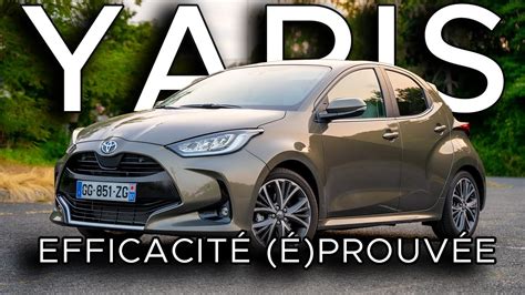 Essai Toyota Yaris Hybrid Iconic Efficacit Prouv E El