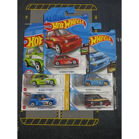 Hot Wheels Honda City Turbo II Jdm Shopee Malaysia