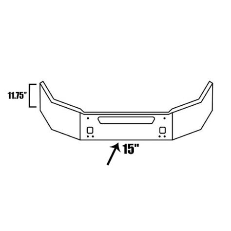 Kenworth T270 T300 T370 Chrome Bumper By Valley Chrome Raney S Truck Parts