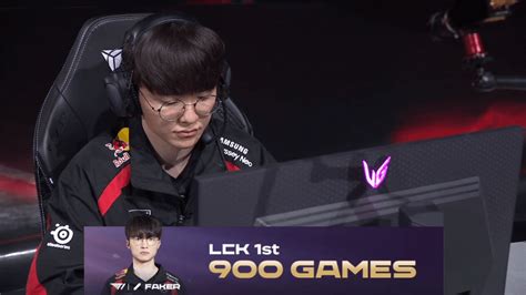 방금자 Lck 최초 900전 페이커 롤 리그 오브 레전드 에펨코리아