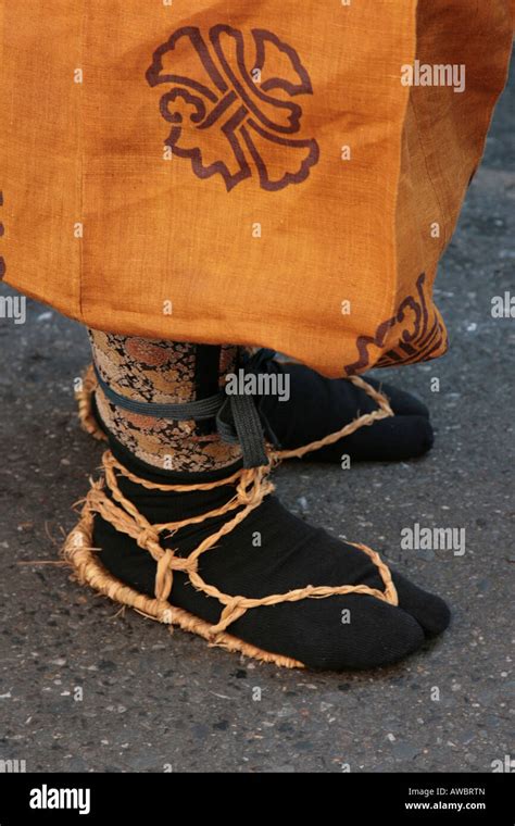 Traditional Japanese Sandals Stock Photo - Alamy