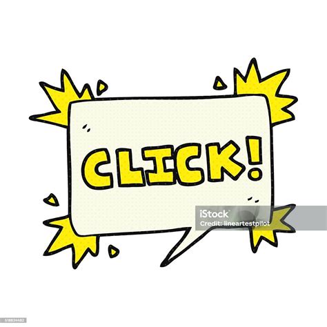 tanda klik kartun ilustrasi stok  gambar  aneh