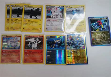 LOT DE 10 Cartes Pokémon Noir Et Blanc Holo Reverse Explosion Plasma