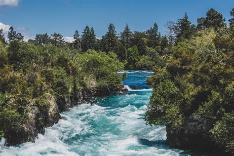 New Zealand North Island Huka Falls Magda Mielczarek Flickr