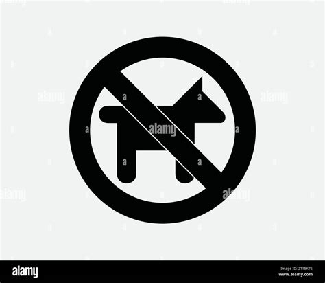 No se admiten animales Señal Animales Prohibido Prohibido Prohibido