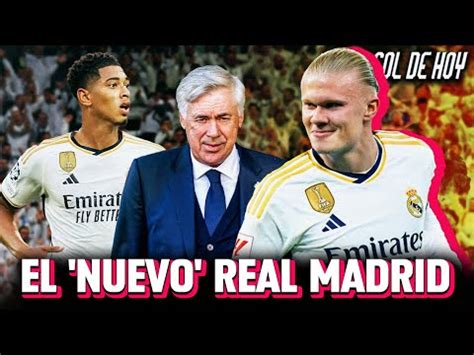 Así será el NUEVO REAL MADRID HAALAND al MADRID goldehoy YouTube