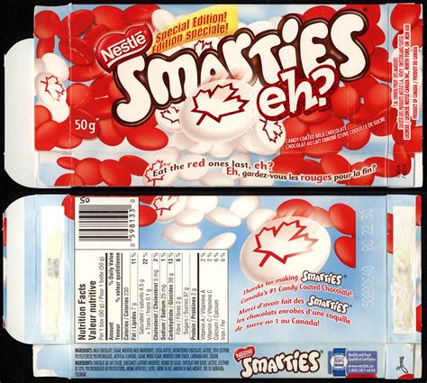 Celebrating Canada Day With Smarties And Necco Canada Mints