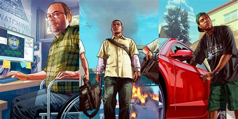 Every Main Character And Their Voice Actor In Gta 5