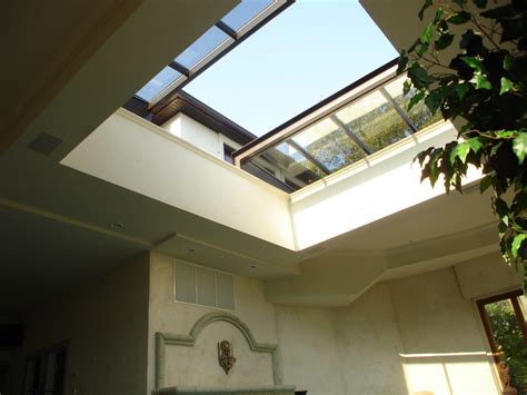 Retractable Roof System for Residential Atriums | Rollamatic