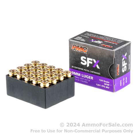 Rounds Of Discount Gr Jhp Mm Ammo For Sale By Pmc Sfx