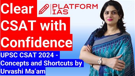 Upsc Csat Solutions Clear Csat With Confidence Concepts And