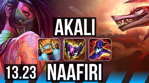 Akali Vs Naafiri Mid 7 Solo Kills 15 3 12 400 Games 900k