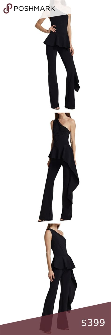 Chiara Boni La Petite Robe Kincso Ruffled Peplum Jumpsuit In