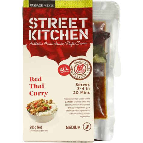 Street Kitchen Red Thai Curry Kit G Woolworths