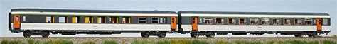 LS Models Set Of 2 Passenger Cars 2nd Class Corail EuroTrainHobby