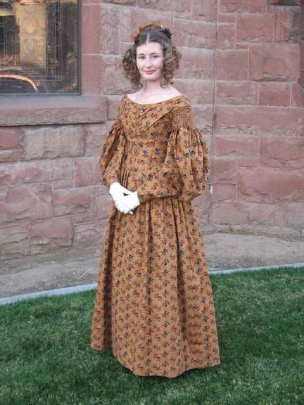 1830s Fashion Historical Dresses 1830s Dress