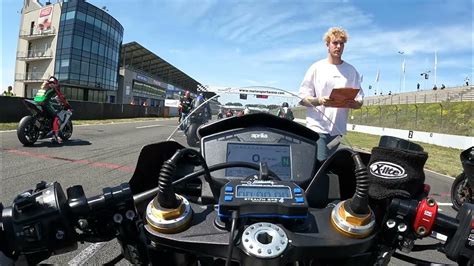 Oschersleben Onboard Motorrad Race Motomonster Aprilia Tuono V4